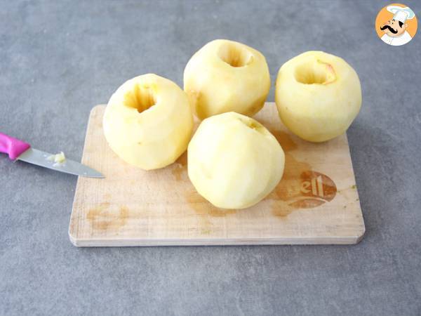 Manzanas asadas con canela - Preparación paso 2