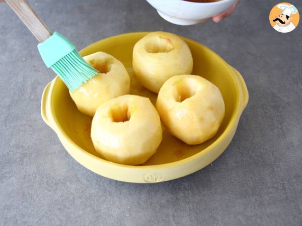 Manzanas asadas con canela - Preparación paso 3