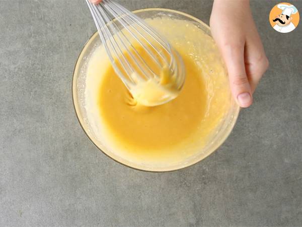 Brownie con restos de chocolate de Pascua - Preparación paso 1