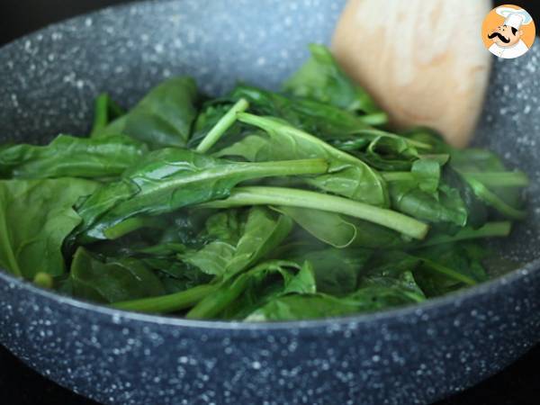 Lasaña de calabacín y espinacas con ricotta - Preparación paso 3