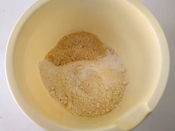 Galletas veganas de limón y chía - Preparación paso 2