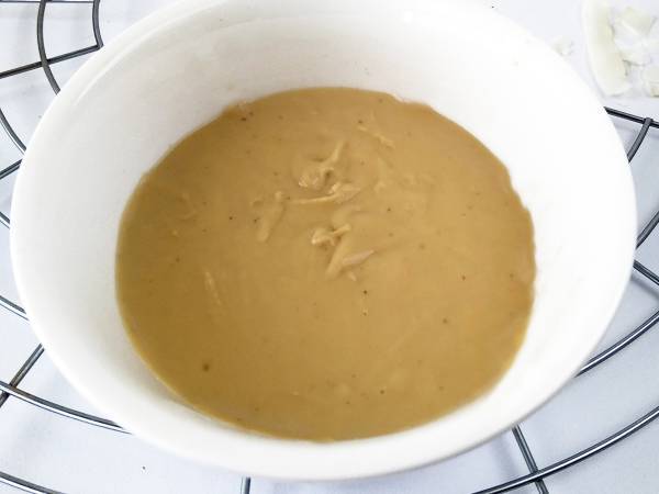 Galletas veganas de calabaza, coco y chía - Preparación paso 3