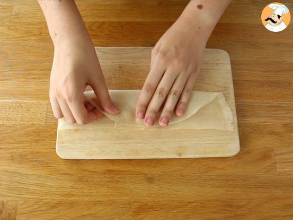 Samosas de manzana y canela - Preparación paso 2