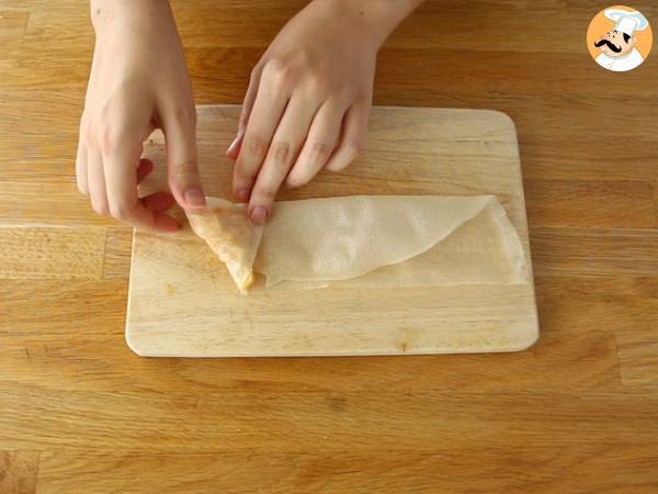 Samosas de manzana y canela - Preparación paso 3