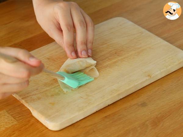 Samosas de manzana y canela - Preparación paso 4