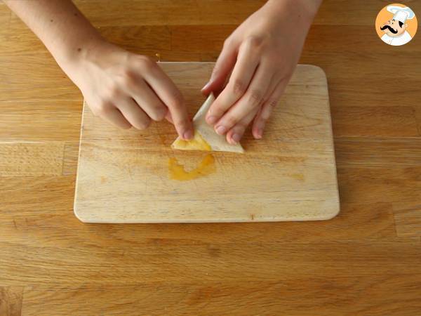 Samosas al curry - Preparación paso 4
