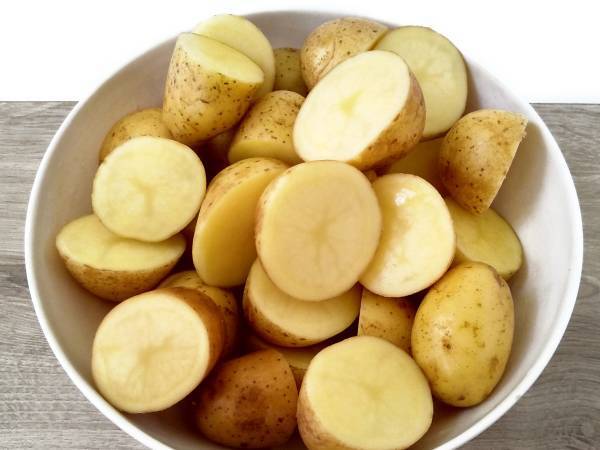 Ensalada de patata con aliño de limón - Preparación paso 2