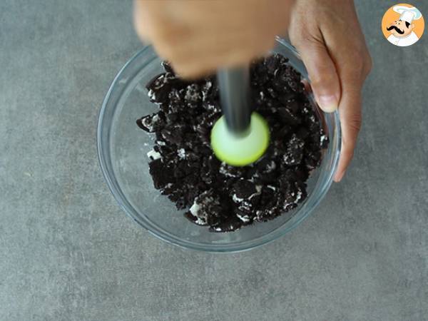 Mousse de Oreo - Preparación paso 2