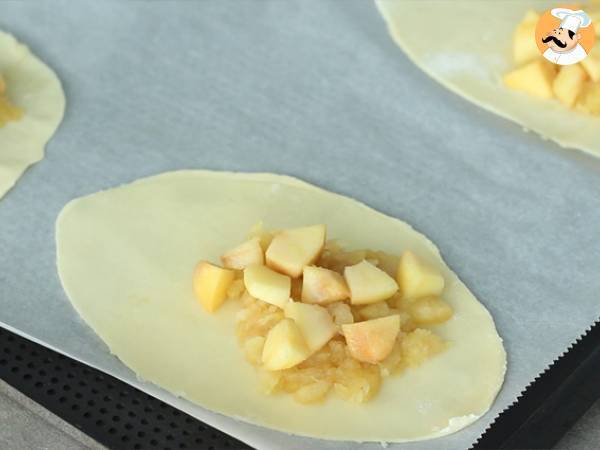 Empanadas de manzana individuales - Preparación paso 5