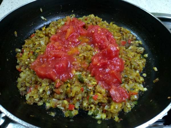 Masoor dal - Receta india de lentejas naranjas - Preparación paso 9