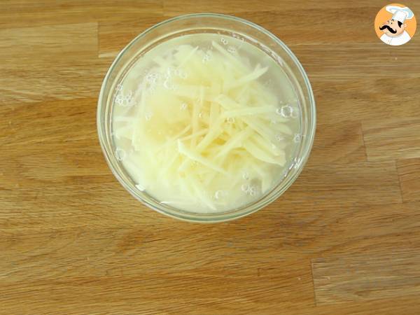 Ensalada brasileña -Salpicão- - Preparación paso 2