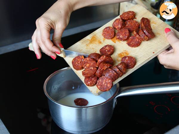 Paté de chorizo, fácil y rápido - Preparación paso 2