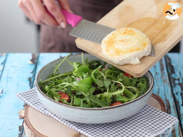 Ensalada con queso de cabra - Preparación paso 4