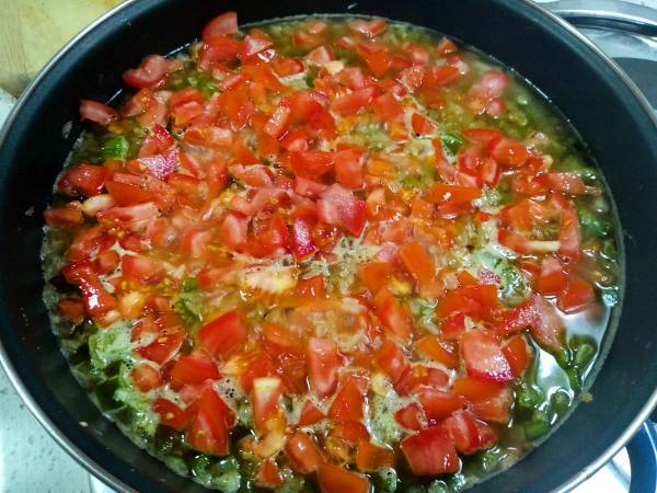 Arroz especiado con berenjenas melosas (una estupenda receta vegana) - Preparación paso 5