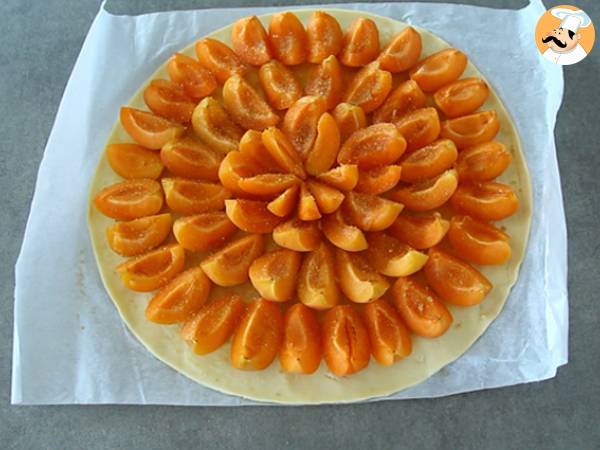 Tarta de albaricoque fácil - Preparación paso 2