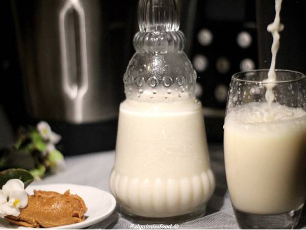 Bebida de Cacahuete con Robot de Cocina - Preparación paso 5