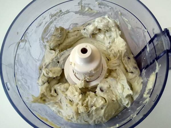 Sándwich de rúcula y queso azul - Preparación paso 3