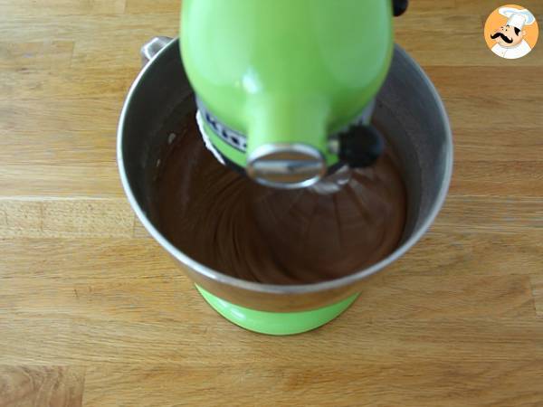 Red velvet cake - Preparación paso 3