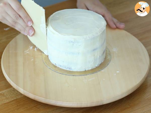 Red velvet cake - Preparación paso 12