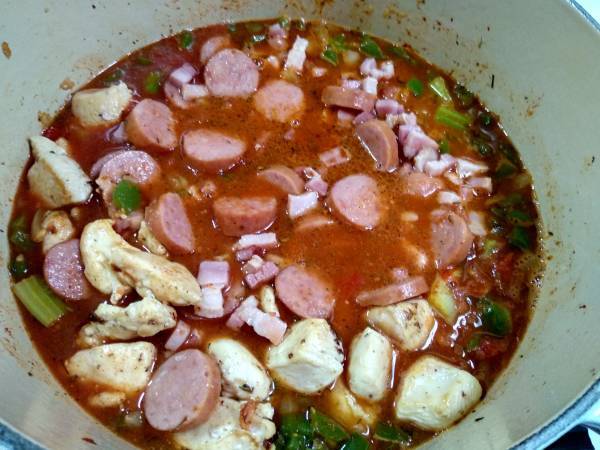 Jambalaya (Receta Creole de New Orleans) - Preparación paso 10