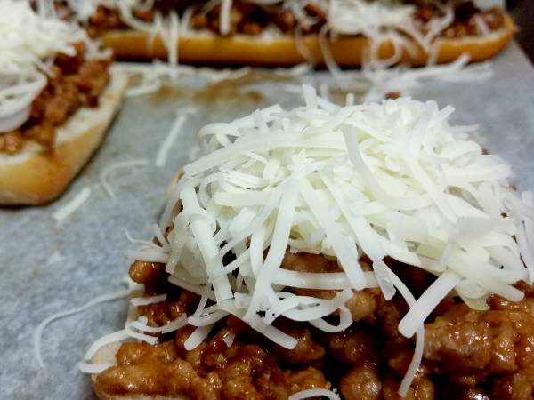 Bocadillo BBQ y jalapeños - Preparación paso 2