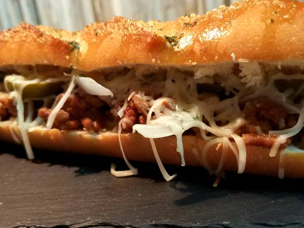 Bocadillo BBQ y jalapeños - Preparación paso 4