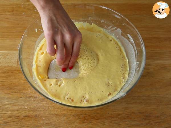Berenjenas orly con miel de caña - Preparación paso 2