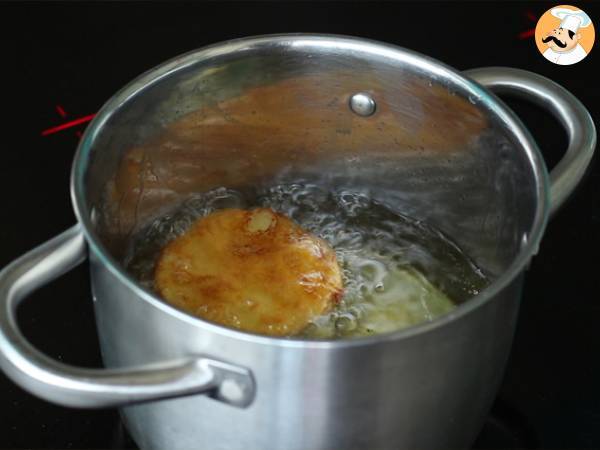 Berenjenas orly con miel de caña - Preparación paso 3