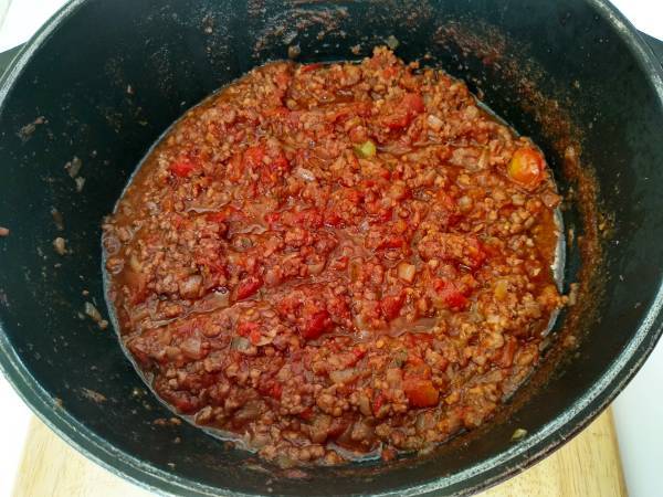 Musaka (Receta tradicional griega) - Preparación paso 6