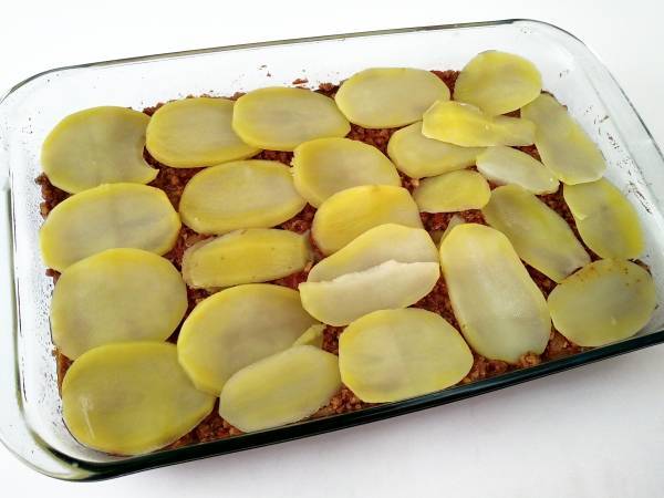 Musaka (Receta tradicional griega) - Preparación paso 11