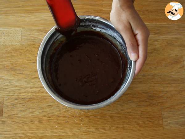 Brownie Bounty - Preparación paso 1