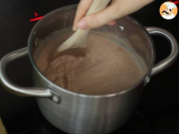 Receta en bote: Arroz con leche de chocolate - Preparación paso 5