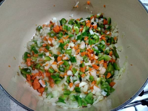 Guiso griego de berenjena - Preparación paso 3