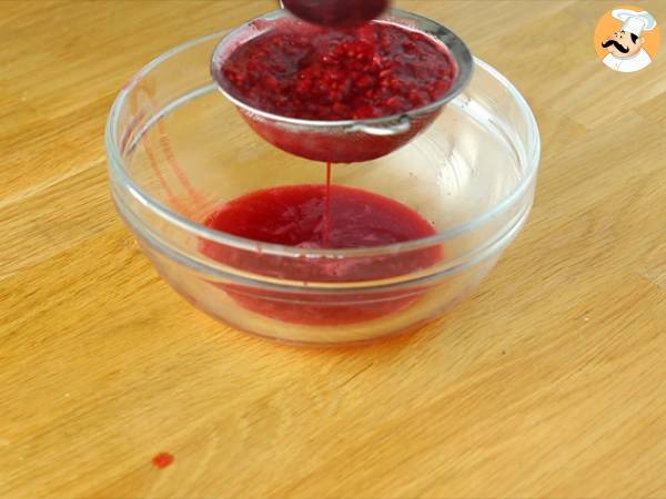 Galette de frambuesa y pistachos - Preparación paso 2