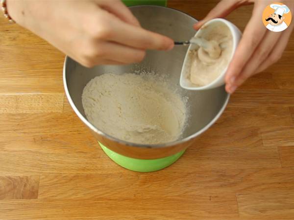 Mini brioches de reyes - Preparación paso 1