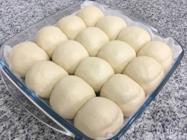 Pancitos tiernos de Leche - Preparación paso 5