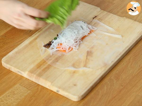 Rollitos de primavera vietnamitas: ternera marinada - Preparación paso 5