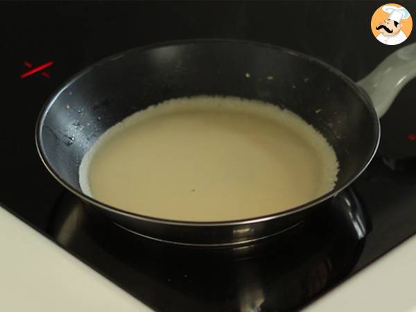 Masa de crepes con cerveza (sin lactosa) - Preparación paso 3