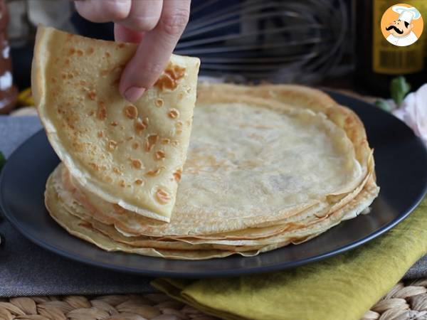 Masa de crepes con cerveza (sin lactosa) - Preparación paso 5