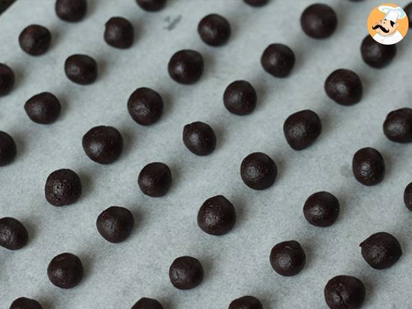 Cereales bolas de chocolate tipo Nesquik - Preparación paso 3