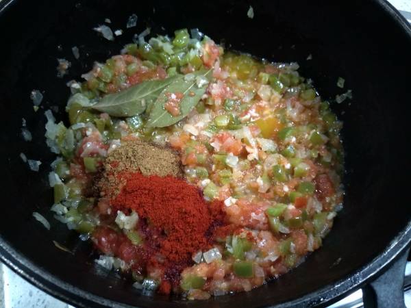 ALBORONÍA {RECETA ANDALUSÍ} - Preparación paso 7