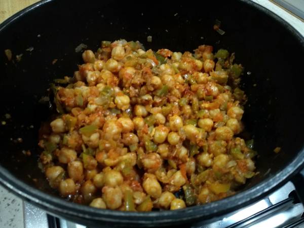 ALBORONÍA {RECETA ANDALUSÍ} - Preparación paso 8