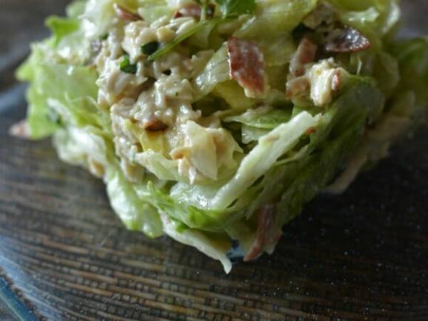 Deliciosa ensalada de pollo - Preparación paso 3