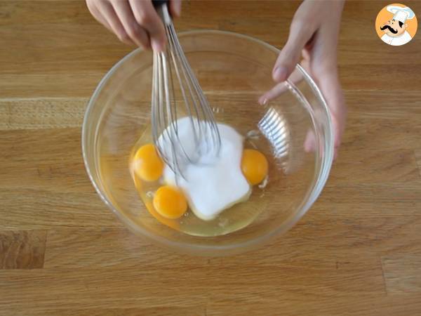Brownie sin mantequilla - Preparación paso 1
