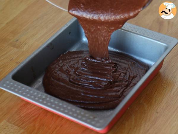 Brownie sin mantequilla - Preparación paso 4