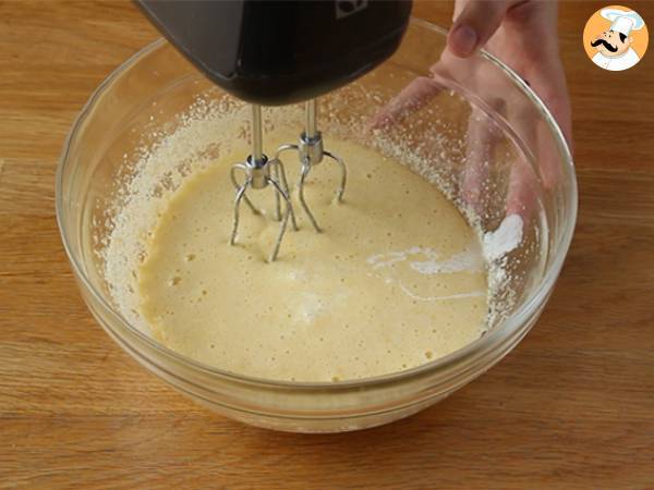 Pastel de manzana y almendras (Tarte normande) - Preparación paso 6