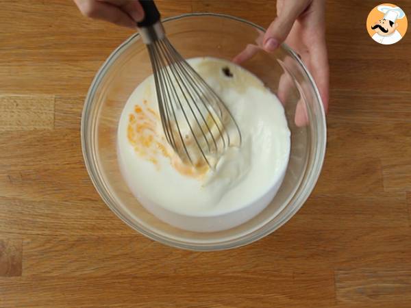 Barritas de cheesecake y tostadas francesas (French toast cheesecake bars) - Preparación paso 2