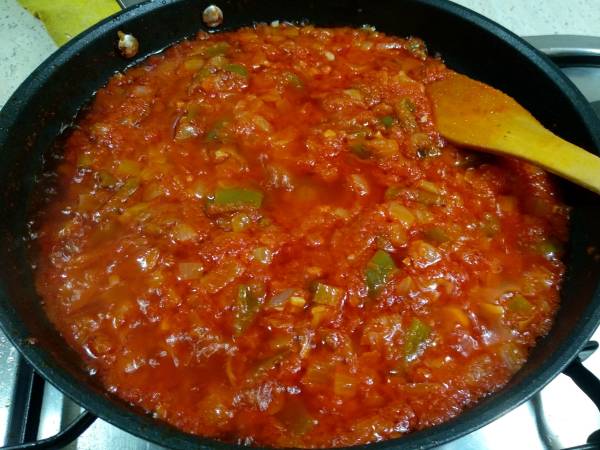 Empanada de atún con masa casera de cerveza {En panificadora y sin levadura} - Preparación paso 5