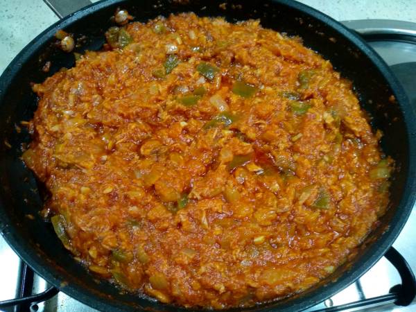 Empanada de atún con masa casera de cerveza {En panificadora y sin levadura} - Preparación paso 7