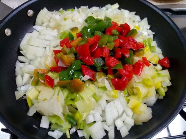 Garbanzos con bacalao, guiso para Semana Santa - Preparación paso 3